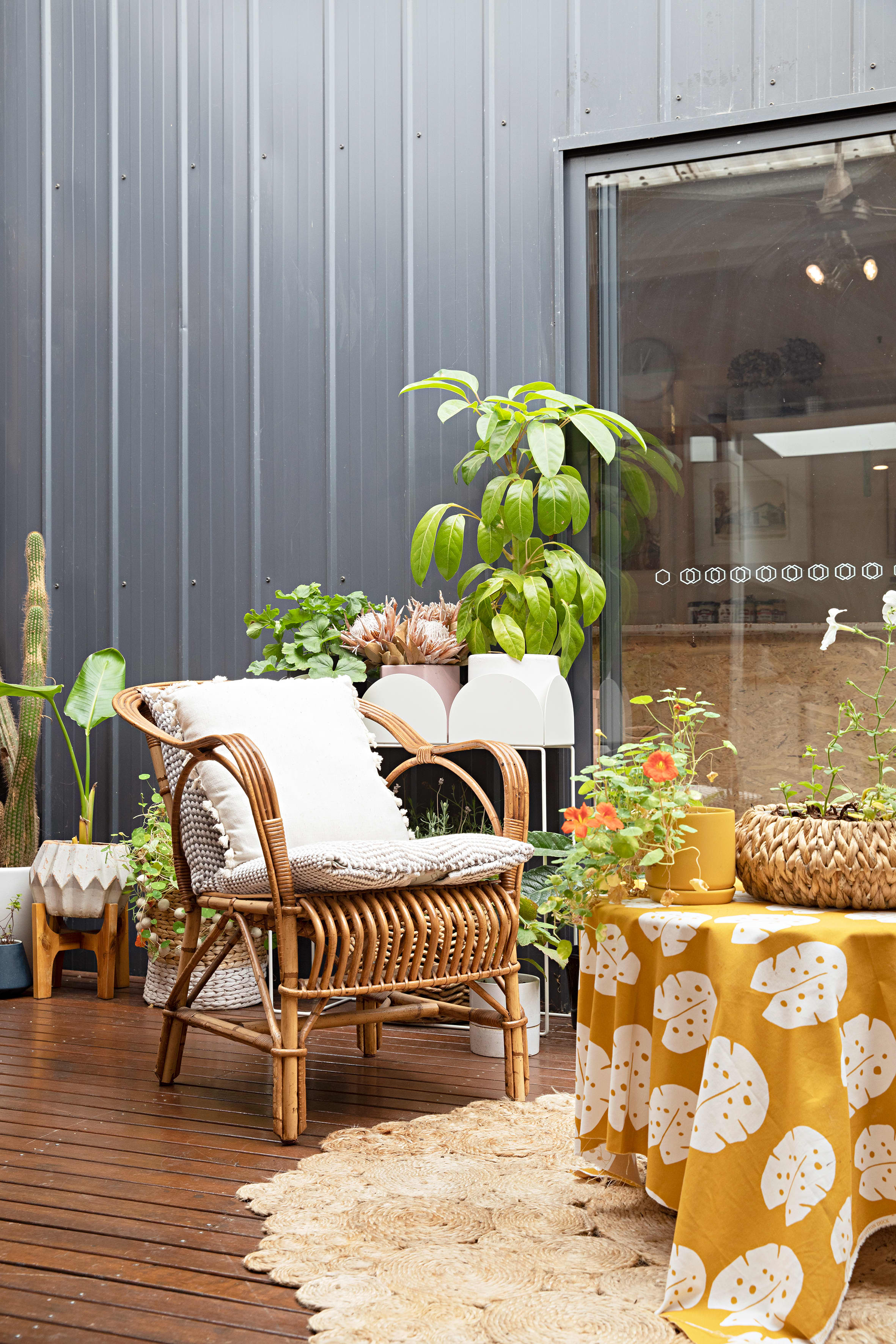 Rattan Popular Interior Design Trend, According to Google Apartment